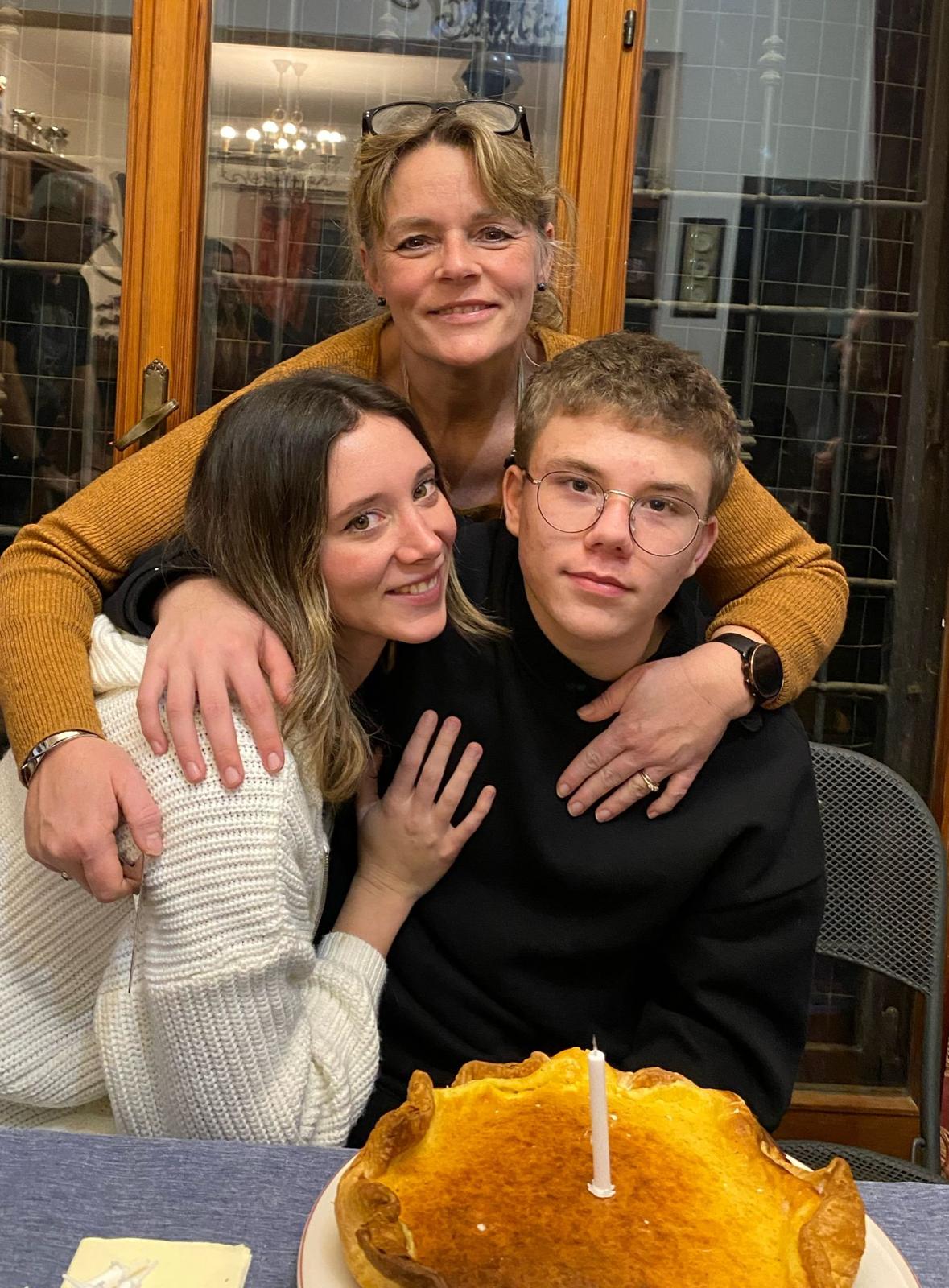 Festa di compleanno in famiglia